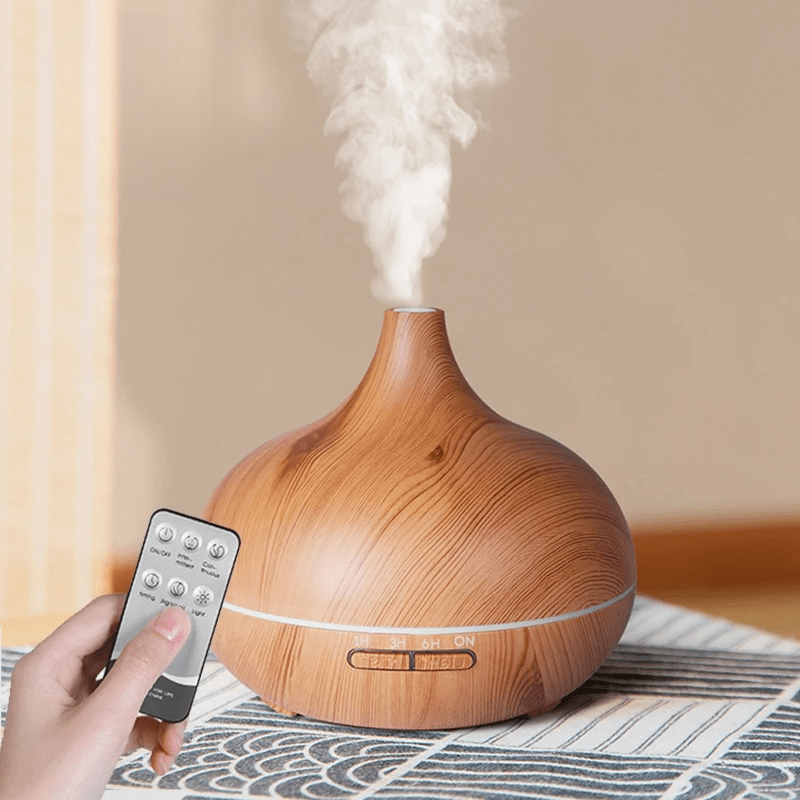 Diffuseur d'Huiles Essentielles - AromatherapyOilDiffuser™ - Bois Clair - SenteurZen