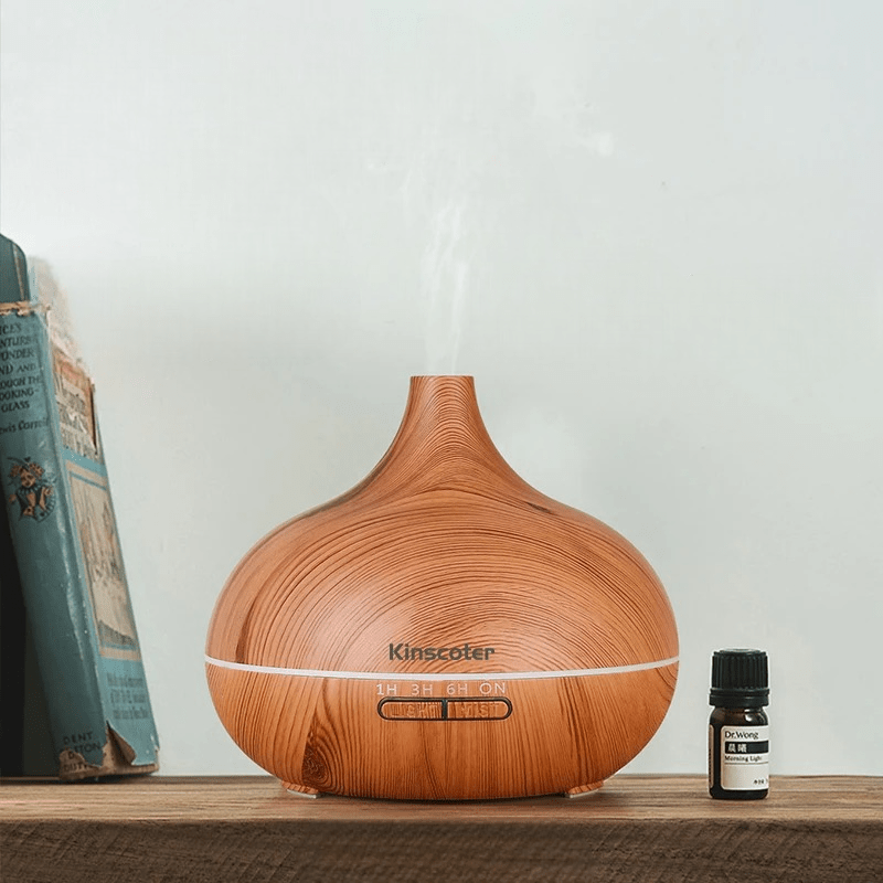 Diffuseur d'Huiles Essentielles - AromatherapyOilDiffuser™ - Bois Clair - SenteurZen