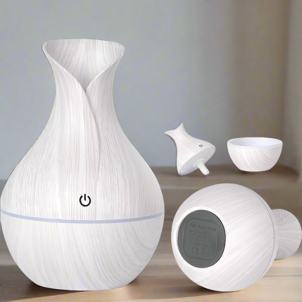 Diffuseur d'Huiles Essentielles - EssentialOilDiffuser™ - Blanc - SenteurZen