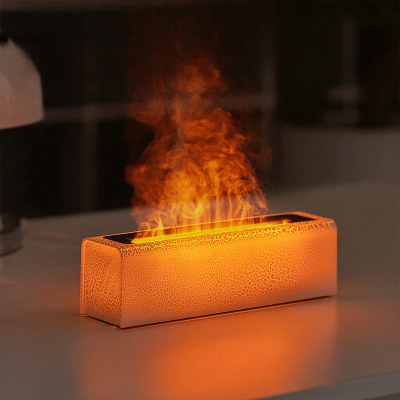 Diffuseur - EssentialDiffuserFlame™ - Blanc&Noir - SenteurZen