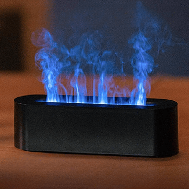 Diffuseur - EssentialDiffuserFlame™ - Noir&Bleu - SenteurZen