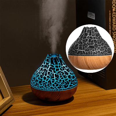 Humidificateur - VolcanoMist™ - Noir - SenteurZen